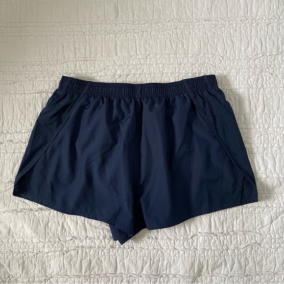 Nike Navy Blue Athletic Running Shorts Size M - Picture 2 of 6